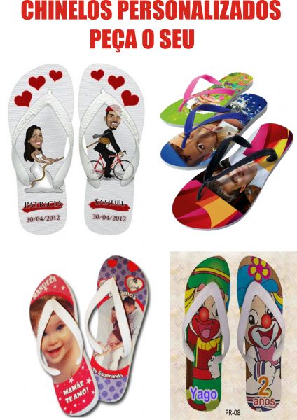 CHINELOS PERSONALIZADOS